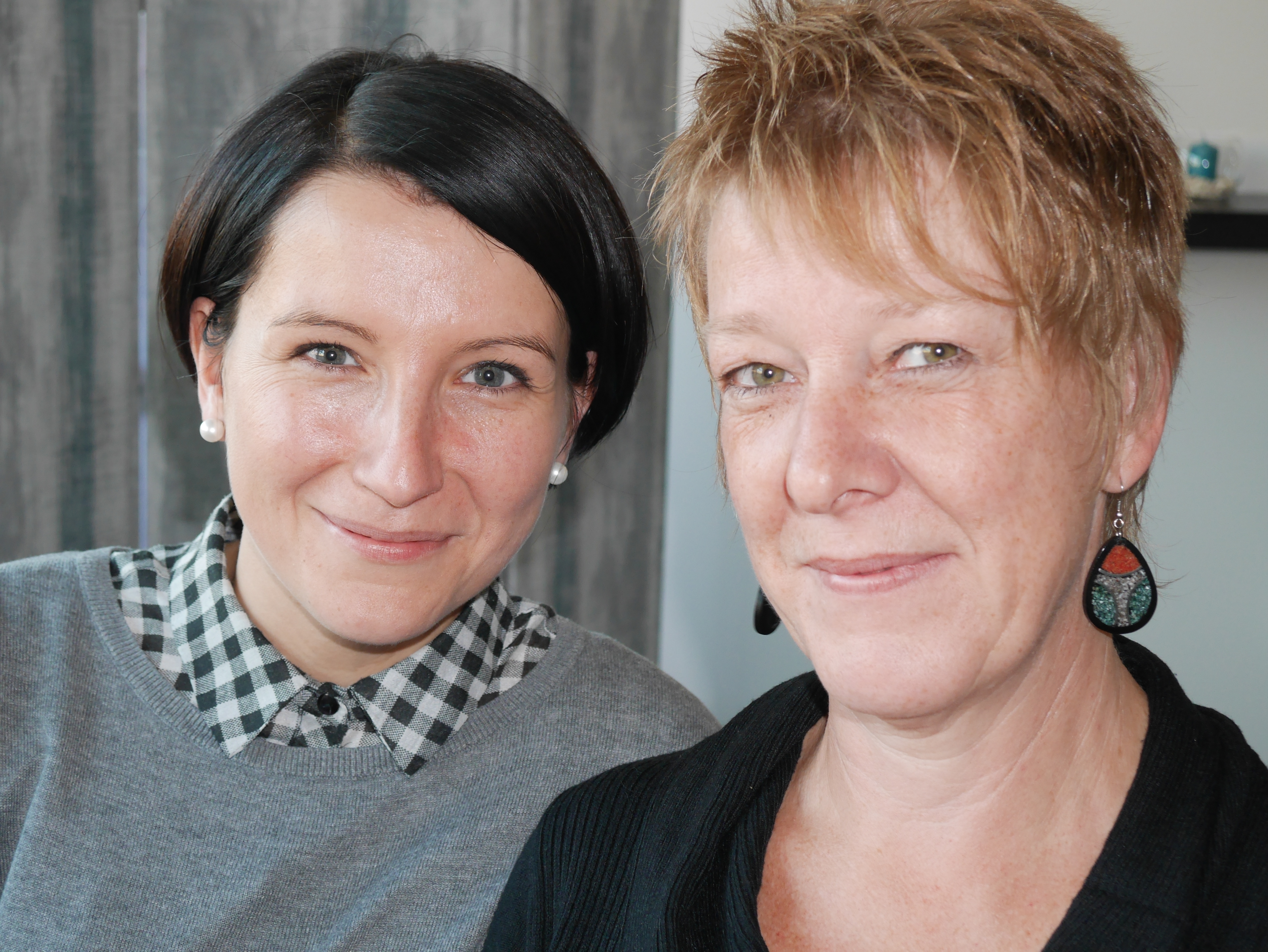 Peggy Lewna (li) und Annette Schäfer Peggy Lewna (li) und Annette Schäfer